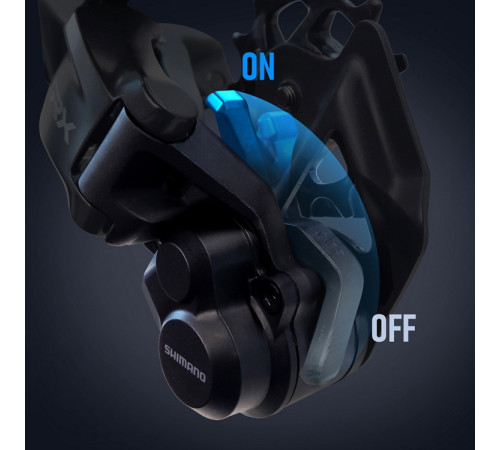 Rear derailleur Shimano GRX RD-RX822 45T Max 1x12-speed