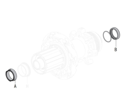 Adapter Fulcrum for thru axle from 12x142mm to 12x135mm