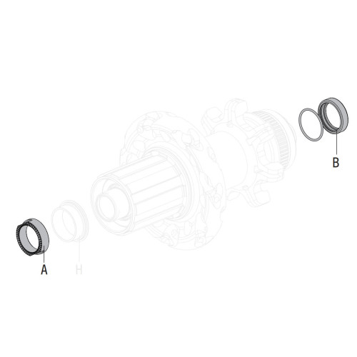 Adapter Fulcrum for thru axle from 12x142mm to 12x135mm