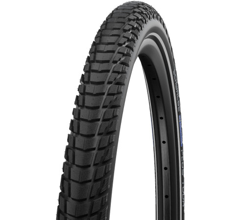 Tire 28" Schwalbe Marathon Plus Tour HS 619, Perf Wired 40-622 / 28x1.50, 700x38C Addix Black-Reflex