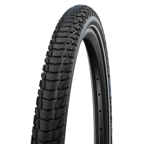 Tire 27.5" Schwalbe Marathon Plus Tour HS 619 Perf Wired 60-584 / 27.5x2.35 Addix E Black-Reflex