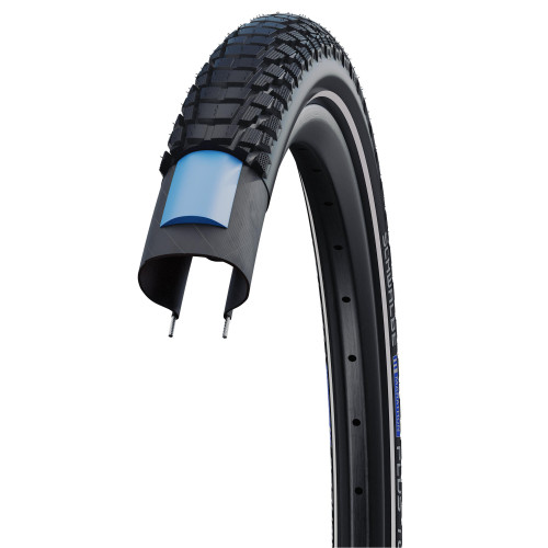 Tire 28" Schwalbe Marathon Plus Tour HS 619 Perf Wired 55-622 / 28x2.15 Addix E Black-Reflex