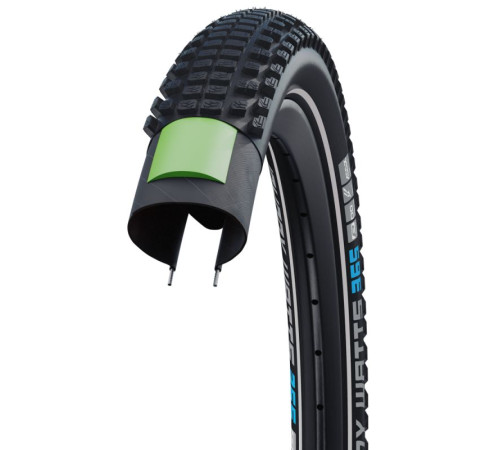 Tire 27.5" Schwalbe Johnny Watts 365 HS 618 Perf Wired 65-584 / 27.5x2.60 DD Addix 4Season Black-Reflex