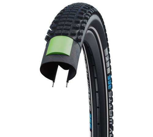 Riepa 29" Schwalbe Johnny Watts 365 HS 618 Perf Wired 60-622 / 29x2.35 DD Addix 4Season Black-Reflex