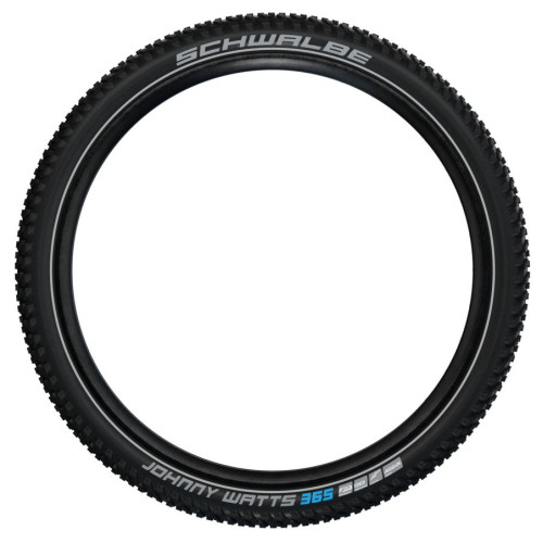 Tire 29" Schwalbe Johnny Watts 365 HS 618 Perf Wired 65-622 / 29x2.60 DD Addix 4Season Black-Reflex