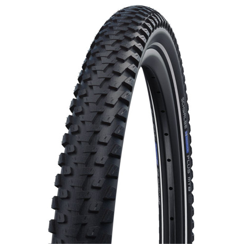 Tire 27.5" Schwalbe Marathon Plus MTB HS 468 Perf Wired 60-584 / 27.5x2.35 Addix Black-Reflex