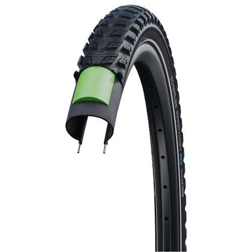 Riepa 20" Schwalbe Marathon 365 HS 475 Perf Wired 55-406 / 20x2.15 Addix 4Season Black-Reflex