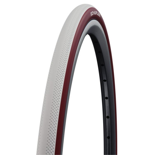 Riepa 26" Schwalbe Dunk King HS 612 Evo Fold 25-590 / 26x1.00 White-Bordo