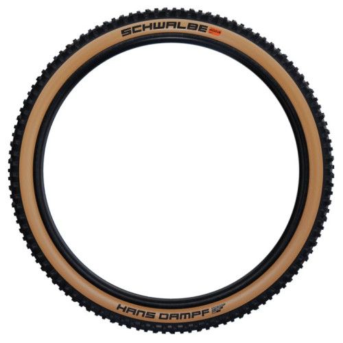 Tire 27.5" Schwalbe Hans Dampf HS 491 Evo Fold TLE 65-584 / 27.5x2.60 Super Trail Addix Soft Bronze-Skin