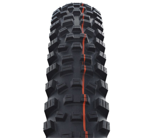 Tire 27.5" Schwalbe Hans Dampf HS 491 Evo Fold TLE 65-584 / 27.5x2.60 Super Trail Addix Soft Bronze-Skin