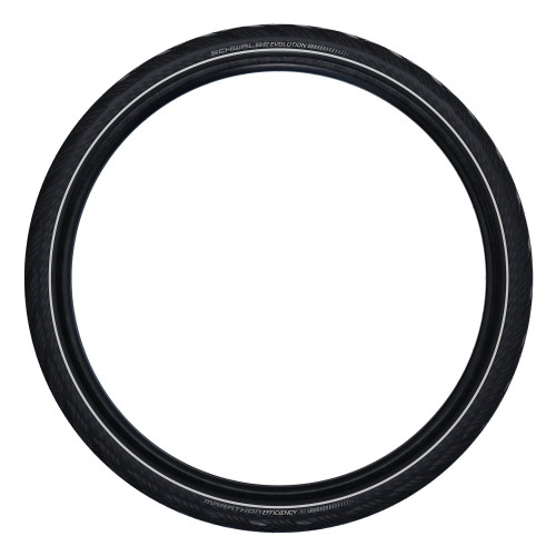 Tire 27.5" Schwalbe Marathon Efficiency HS 617 Evo Fold 55-584 / 27.5x2.15 Super Race Addix Race Black-Reflex