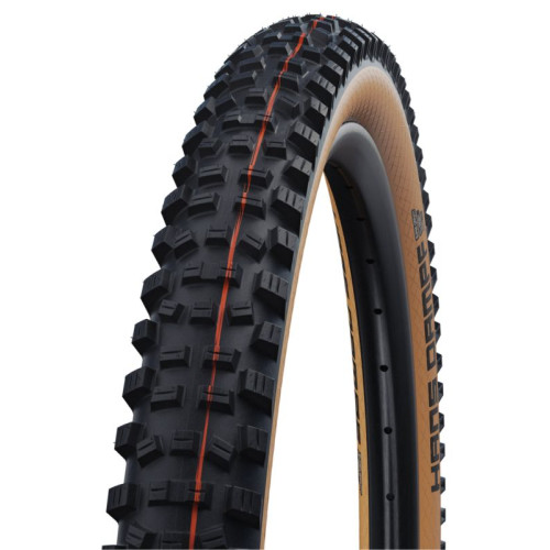 Tire 29" Schwalbe Hans Dampf HS 491 Evo Fold TLE 60-622 / 29x2.35 Super Trail Addix Soft Bronze-Skin