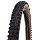 Tire 29" Schwalbe Hans Dampf HS 491 Evo Fold TLE 60-622 / 29x2.35 Super Trail Addix Soft Bronze-Skin