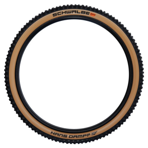 Tire 29" Schwalbe Hans Dampf HS 491 Evo Fold TLE 60-622 / 29x2.35 Super Trail Addix Soft Bronze-Skin