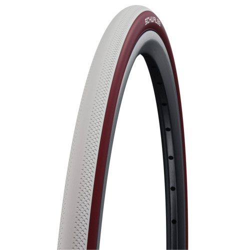 Riepa 26" Schwalbe Dunk King HS 612 Evo Fold 25-540 / 24x1.00 White-Bordo