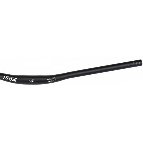 Handlebar ProX Riser Alu 740x31.8mm rise 10mm mat black