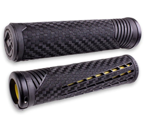 Grips ODI CF v2.1 Lock-On 135mm Black/Yellow