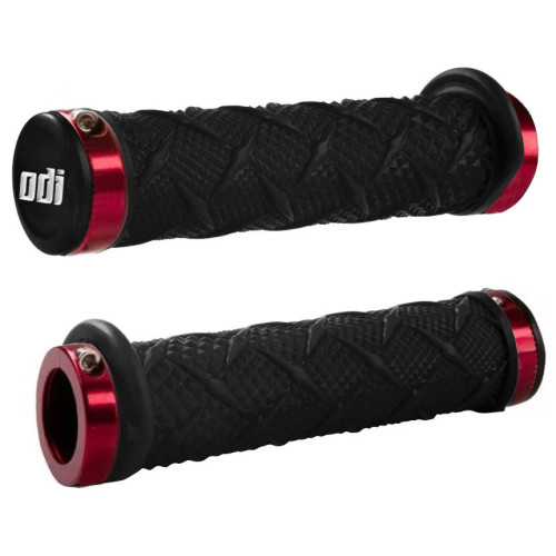 Grips ODI X-Treme MTB Lock-On 130mm Bonus Pack Black/Red