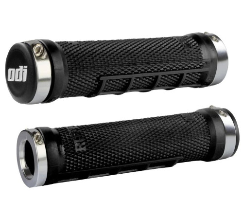 Grips ODI Ruffian MX MTB Lock-On Bonus Pack Black/Silver