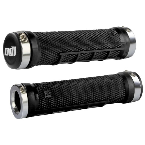 Grips ODI Ruffian MX MTB Lock-On Bonus Pack Black/Silver