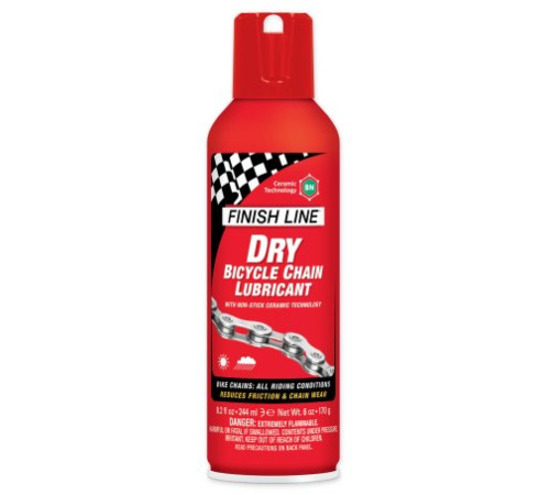 Chain lube Finish Line Dry with BN Ceramic aerosol 240ml