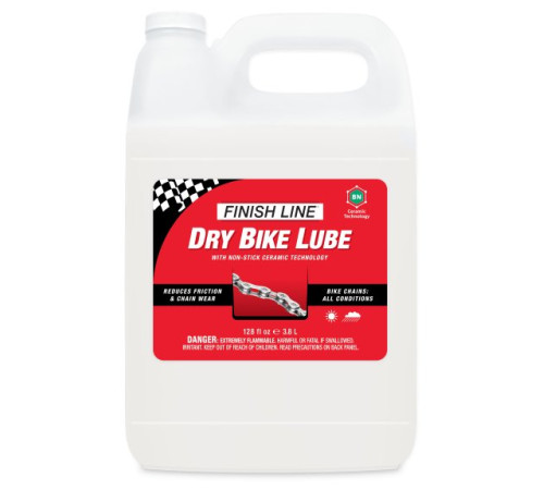 Chain lube Finish Line Dry with BN Ceramic 3.78L
