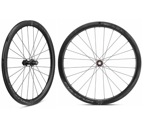 Bicycle wheelset Fulcrum Wind 42 DB 2WF C23 AFS front HH12 - rear HH12/142-SRAM XDR