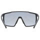 Glasses Uvex mtn perform S V black matt / ltm blue