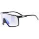 Glasses Uvex mtn perform S V black matt / ltm blue