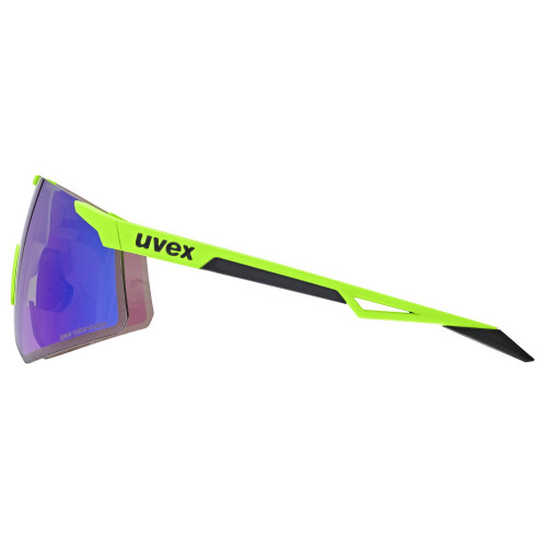 Glasses Uvex pace perform S CV yellow matt / mirror blue