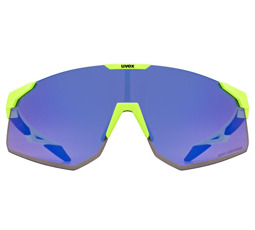 Glasses Uvex pace perform S CV yellow matt / mirror blue