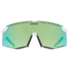 Brilles Uvex pace stage CV white matt / mirror green