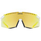Glasses Uvex pace stage CV white matt / mirror gold