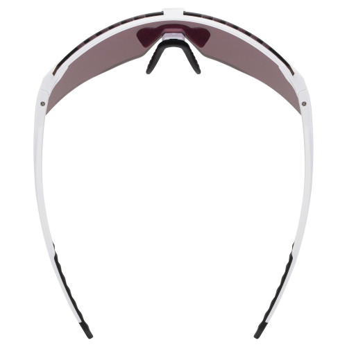 Glasses Uvex pace stage CV white matt / mirror gold