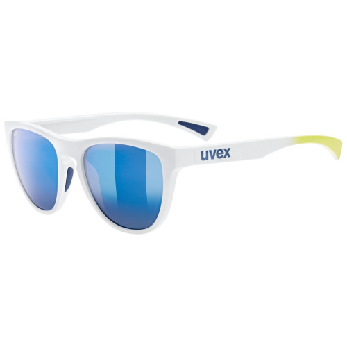 Brilles Uvex esntl spirit white matt / mirror blue