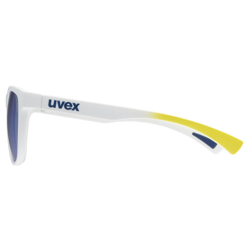 Brilles Uvex esntl spirit white matt / mirror blue