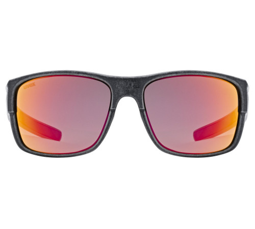 Brilles Uvex esntl urban black matt / mirror red