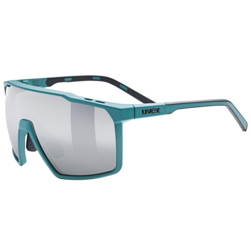 Glasses Uvex mtn perform S teal matt / mirror silver