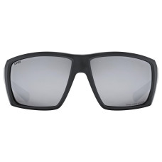 Brilles Uvex mtn venture CV black matt / mirror silver