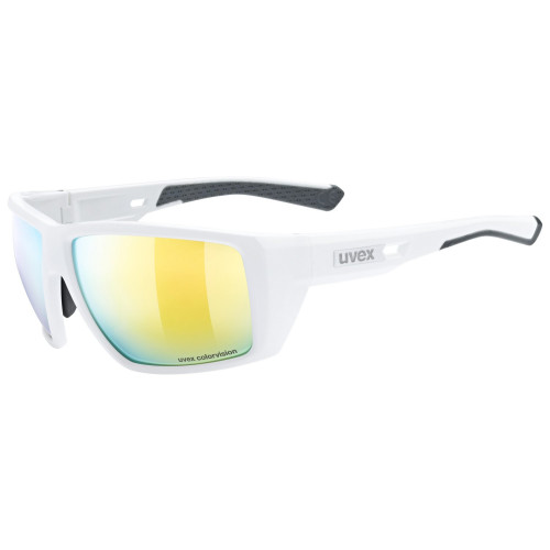 Glasses Uvex mtn venture CV white matt / mirror gold
