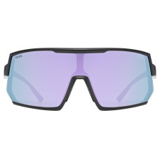 Brilles Uvex sportstyle 235 black matt / mirror lavender