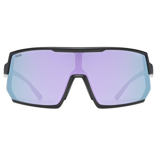 Glasses Uvex sportstyle 235 black matt / mirror lavender