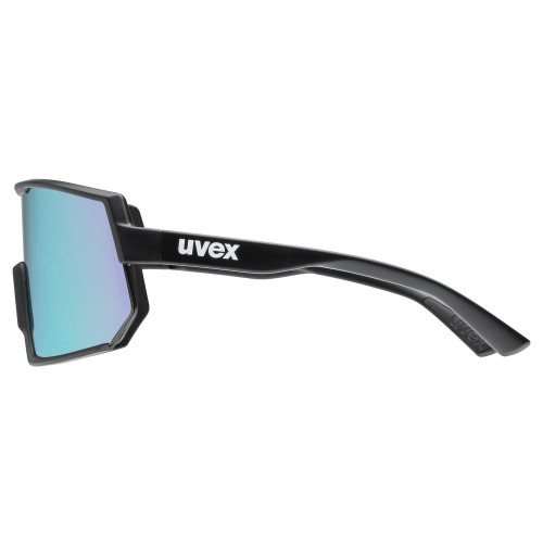 Glasses Uvex sportstyle 235 black matt / mirror lavender