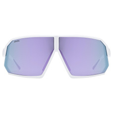 Brilles Uvex sportstyle 237 white matt / mirror lavender