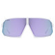 Glasses Uvex sportstyle 237 white matt / mirror lavender