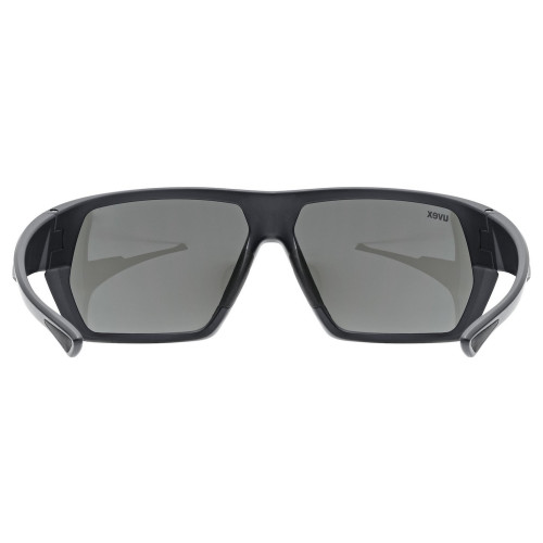 Glasses Uvex sportstyle 238 black matt / mirror silver