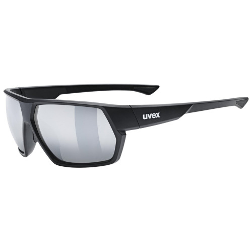 Glasses Uvex sportstyle 238 black matt / mirror silver