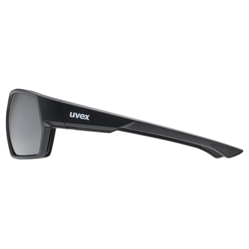 Glasses Uvex sportstyle 238 black matt / mirror silver