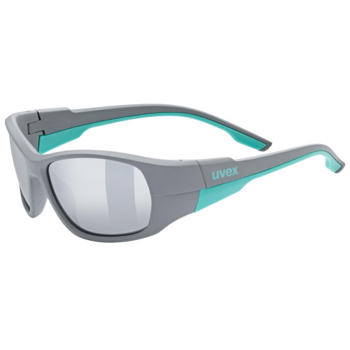 Glasses Uvex sportstyle 514 grey matt / mirror silver