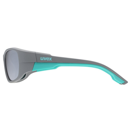 Glasses Uvex sportstyle 514 grey matt / mirror silver